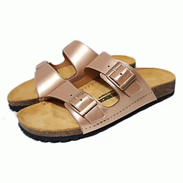 Sandales pour femme 203 bronze   .......... sandale médicale femme confortable Maroc